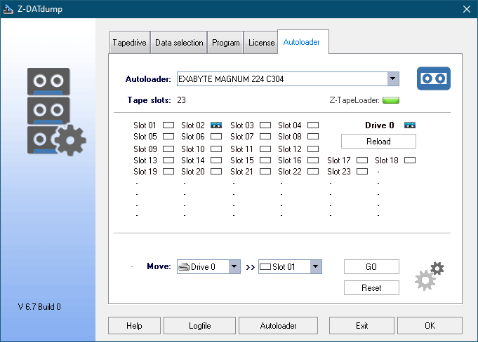 Autoloader Settings