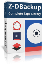 Z-DBackup Complete Tape Library Boxshot