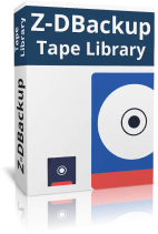 Z-DBackup Server Tape Library Boxshot